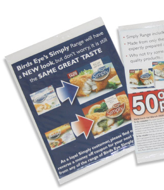 direct mail and in pack marketing